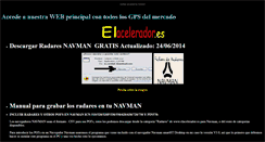 Desktop Screenshot of navman.elacelerador.es